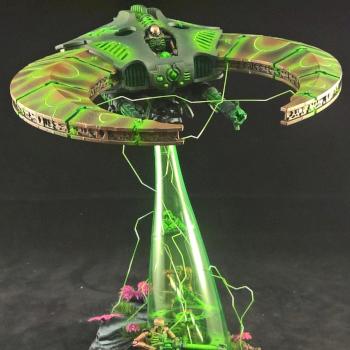 necron Night Scythe by froutos