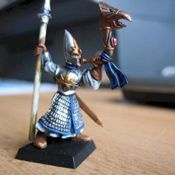 High Elf Spearman - musician by RagnarBlack