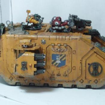Imperial Fist Command Land Raider by BigWill