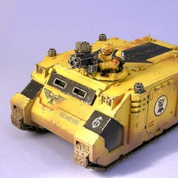 Imperial Fists Rhino by Jarrett