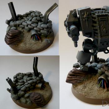 Self built Dreadnought Base (Dreadnought in progress) by DarkZark