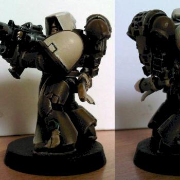 Brazen Slayer Space Marine Sergeant by jwave