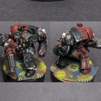 Space Hulk Terminator with Assault Cannon by Daith by WhiteRavenFactory