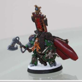 Sons of Fenris Wolf Lord in Termnator Armor by Son of the Dragon