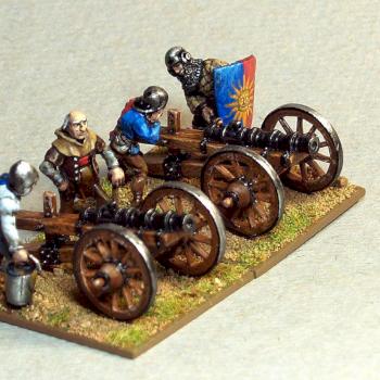 Yorkists artillery from Foundry by van Classen
