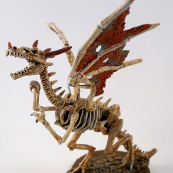 Skeletal Dragon by heirodule