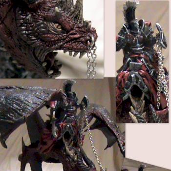 Chaos Lord on Dragon by miniT