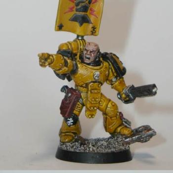 Pre Heresy Imperial Fist Sergeant by Kaleb Daark