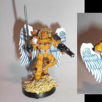 Angels Vermillion Sanguinary Guard by NothingInCommon
