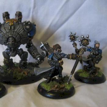 Warmachine Cygnar: Nemo and friends by ringo