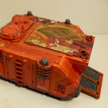 Blood Angels Rhino by liketoshop247