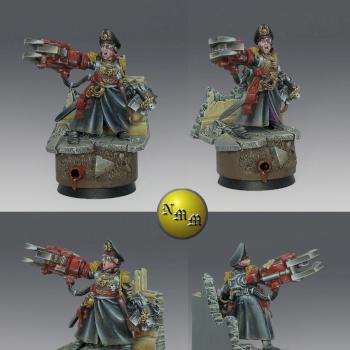 Commissar Yarrick by nels0nmac