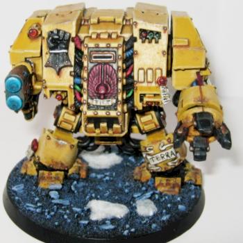 Imperial Fist Dreadnought by AliGator