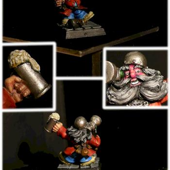 Drinkin Dwarf by Brici