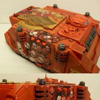 Blood Angels Rhino by liketoshop247