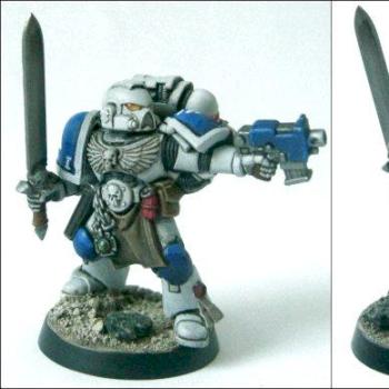 Space Marine from Black Reach Box by trautz