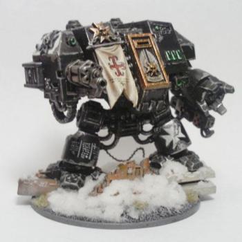Black Templar Dreadnought by mongoosejack