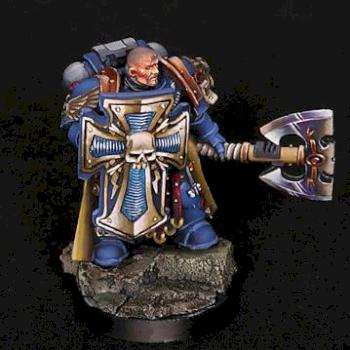 Space Marine Chapter Master by Cesnak