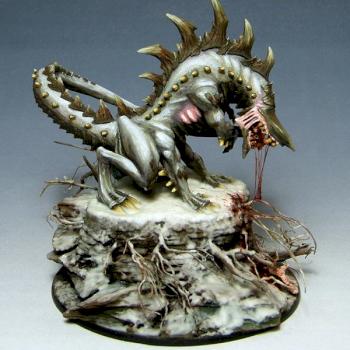 Teraph, Everblight Warbeast by weisern