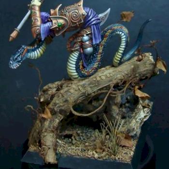 Ophidian Warrior by hxd
