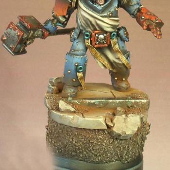 Captain Terminator Crimson Fists by Aliaume