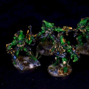 Eldar Striking Scorpions & Farseer by kommissar Manul