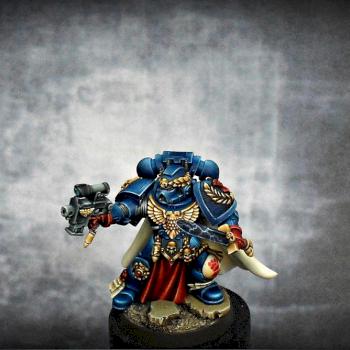 Space Marine Crimson Fist by rc555