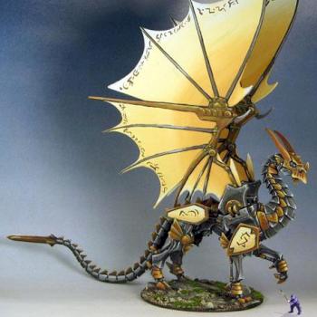 Wyrmgear the Clockwork Dragon by odinsgrandson