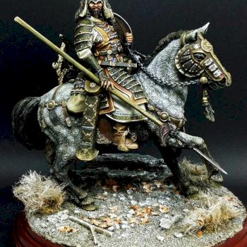 Mongolian Horseman by SirWilliam