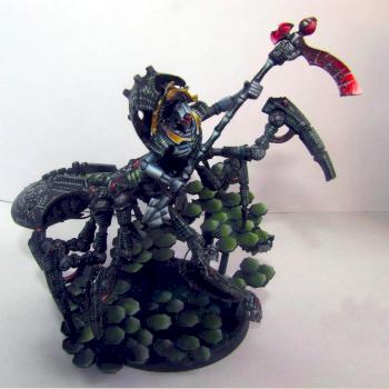 Necron lord (conversion) by Wermilion