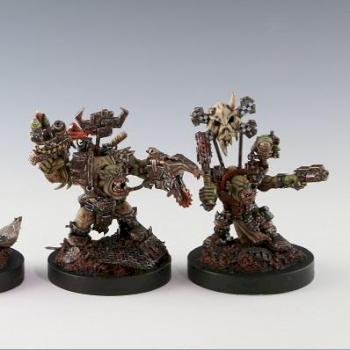 ORK NOBZ MOB. (ala PAPA DRAGONSREACH) by BloodASmedium