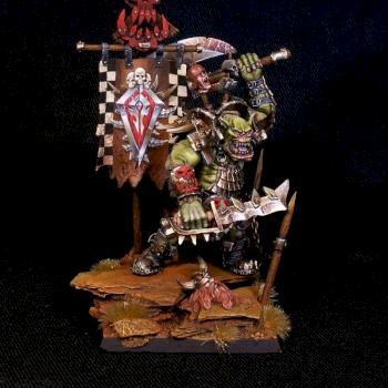 Orc Warboss by UnlimitedColours