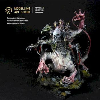 Hell Pit Abomination by Modelling Art Studio