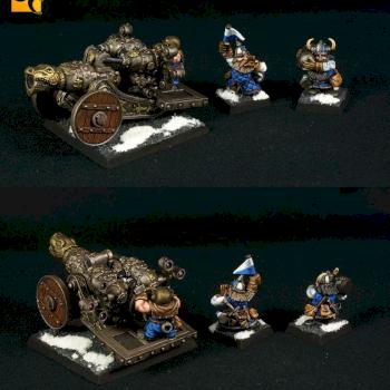 Dwarf Flame Cannon by UnlimitedColours