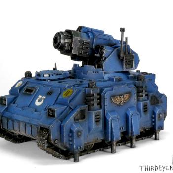Space Marines Hunter Stalker by ThirdEyeNuke