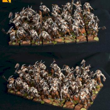 Beastmen Gor Herd by UnlimitedColours