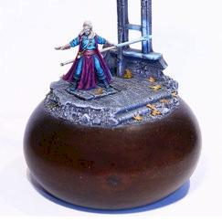 High Elf mage from Mordheim by Galharen