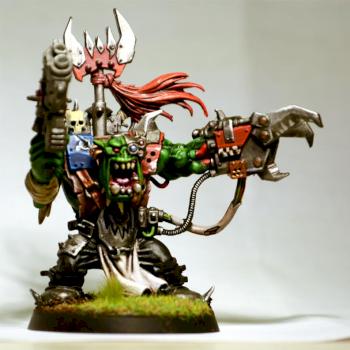 Ork Warboss by UltraBlueMarine