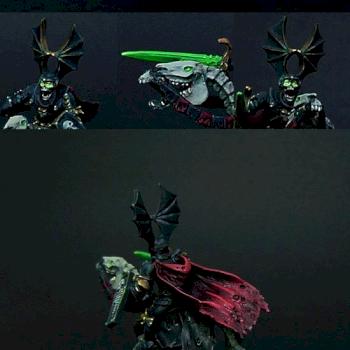 Wight King on skeletal steed by blazter