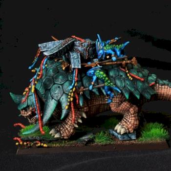 Lizardmen Bastiladon by Czopsquad