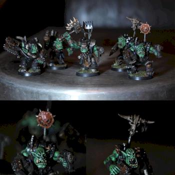 Ork Nobz Unit by Luke Hardy by edos12
