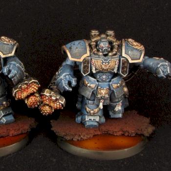 Space Marines Centurion Assault Squad by medows