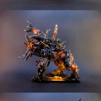 Warriors of Chaos Slaughterbrute / Mutalith Vortex Beast by thestudyofshadow