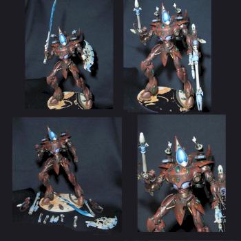 Warhammer 40k ELDAR WraithKnight by noxyren