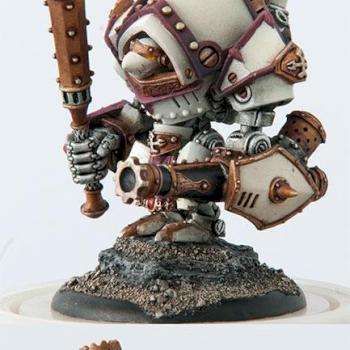 Menoth Reckoner Heavy Warjack by voyager