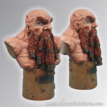 Dwarf Bust by Scibor