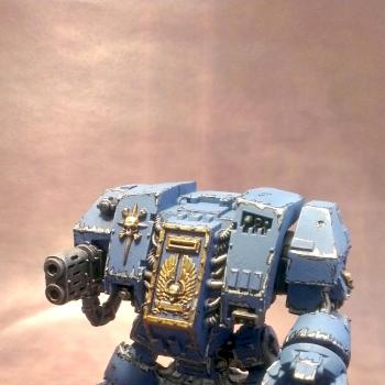 Ultramarine Dreadnought by Makenshi