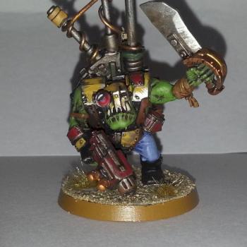 Big Mek with Kustom force field by Pricey