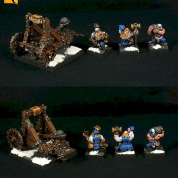 Dwarf Grudge Thrower by UnlimitedColours