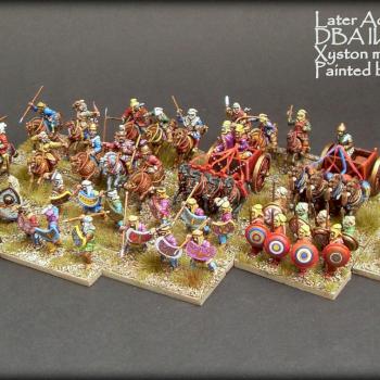 DBA army of Later Achaemenid Persian, manufactured by Xyston, 15 mm by Inkub